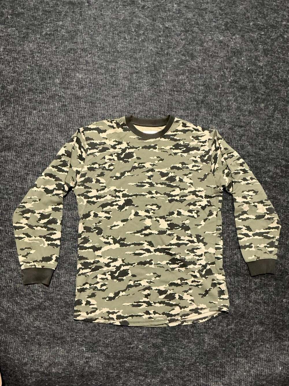 Vailent Camo Long Sleeve Shirt Mens Size Small 100% Cotton Used